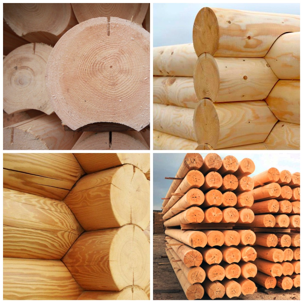 Особенности производства оцилиндрованного бревна