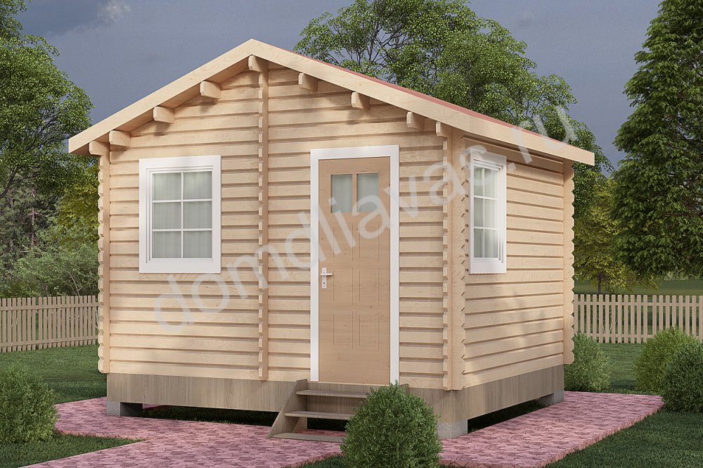 Хозблок  4,0х4,5 Крепыш