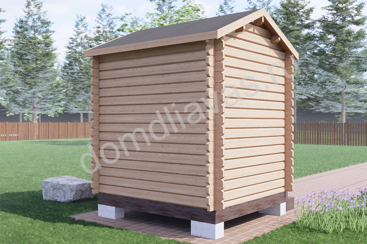 Дачная бытовка 2,5x2,3