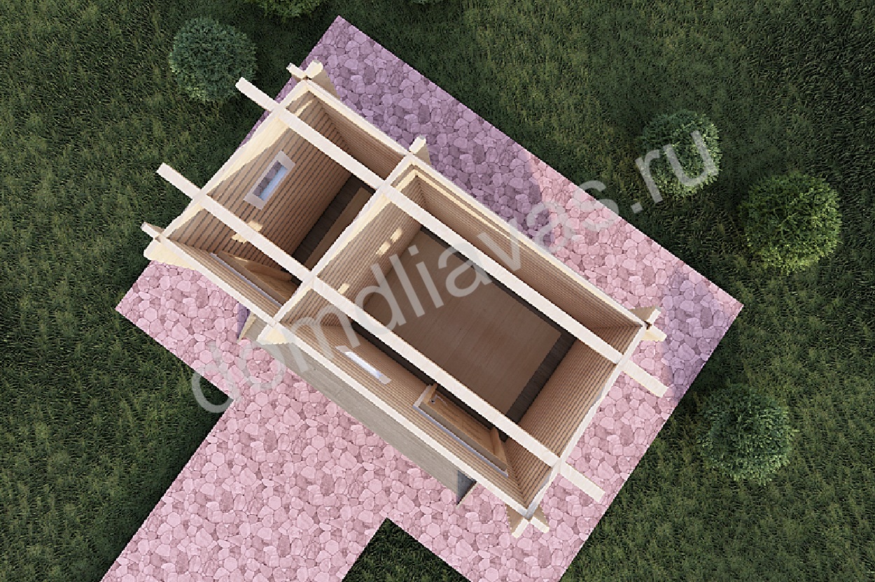 Хозблок Туалет-душ 1,5х3,0 Комплект