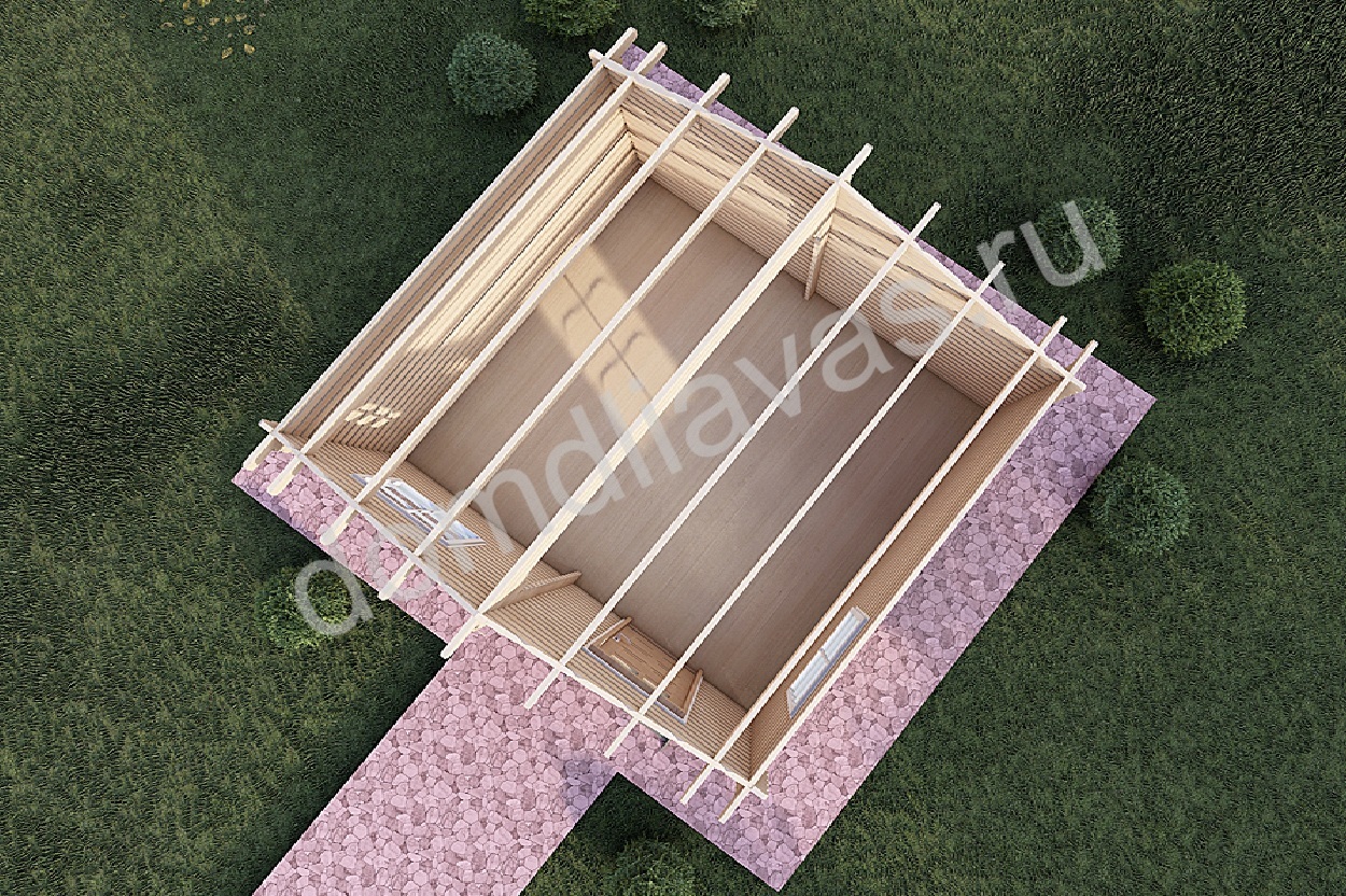 Хозблок  4,0х4,5 Крепыш