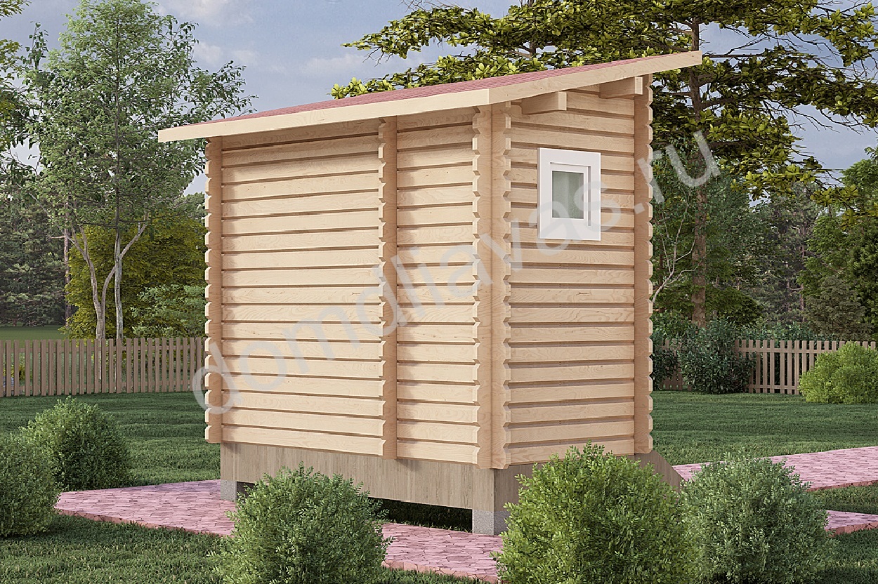 Хозблок Туалет-душ 1,5х3,0 Комплект