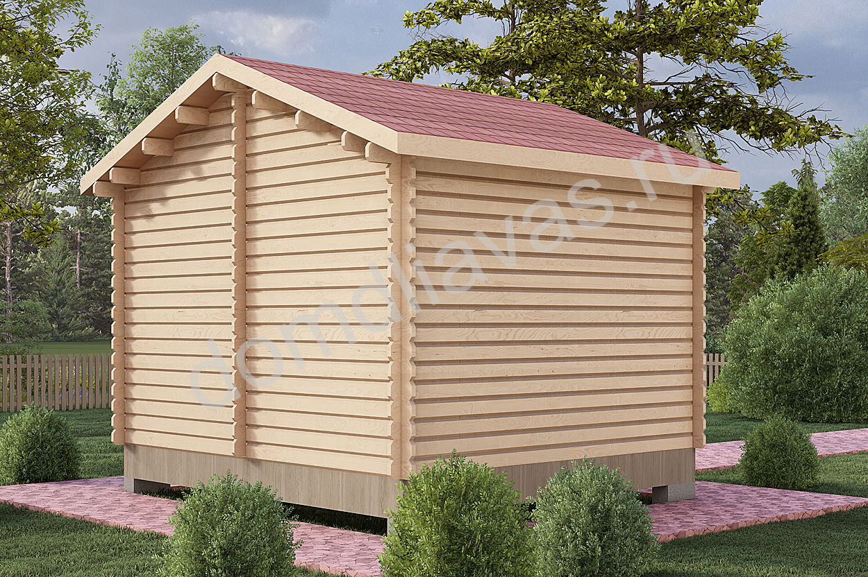 Хозблок  4,0х4,5 Крепыш