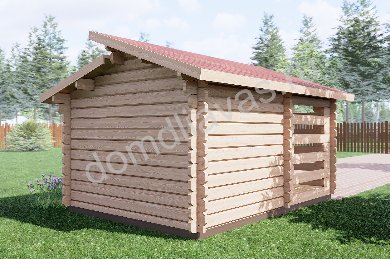 Детский домик 3,5х2,5 Играй-ка