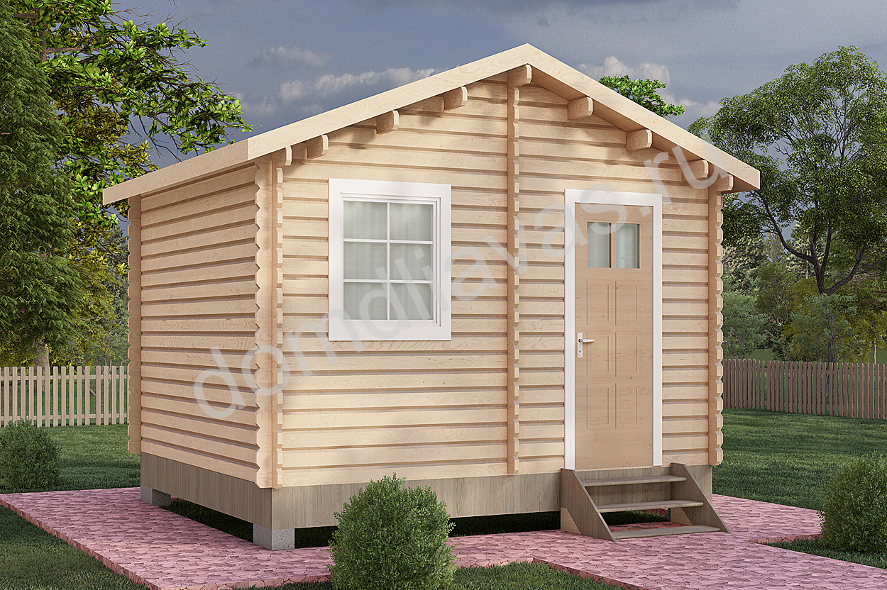 Хозблок  4,0х4,5 Крепыш