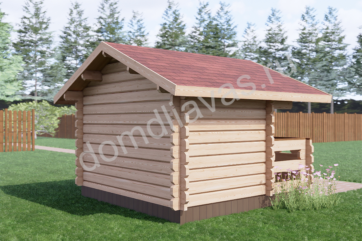 Детский домик 2,5х2,5 Мини Дом