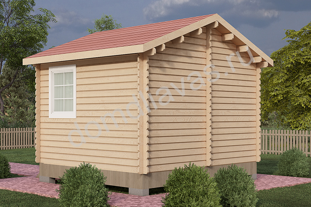 Хозблок  4,0х4,5 Крепыш