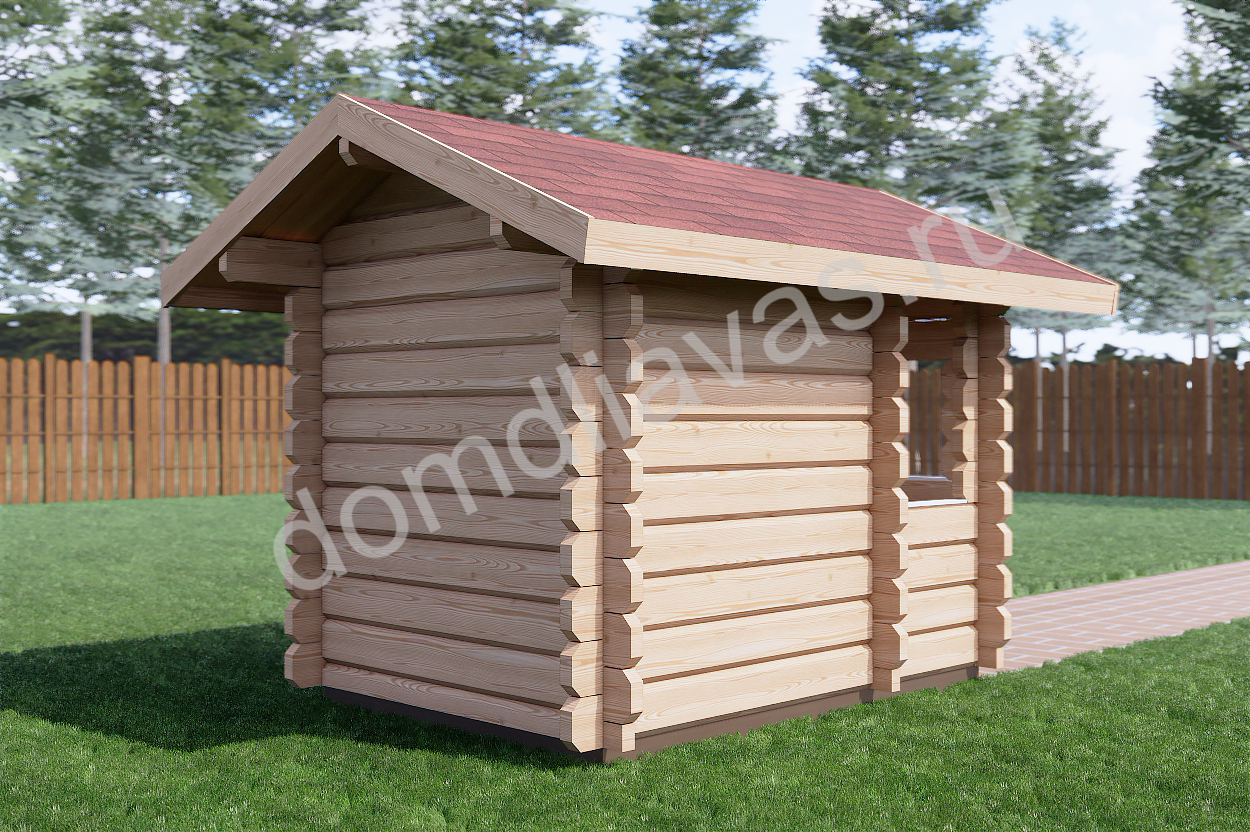 Детский домик 1,5х2,0 Лукоморье