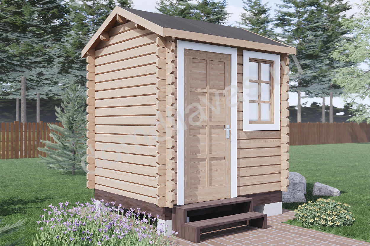 Дачная бытовка 2,5x2,3