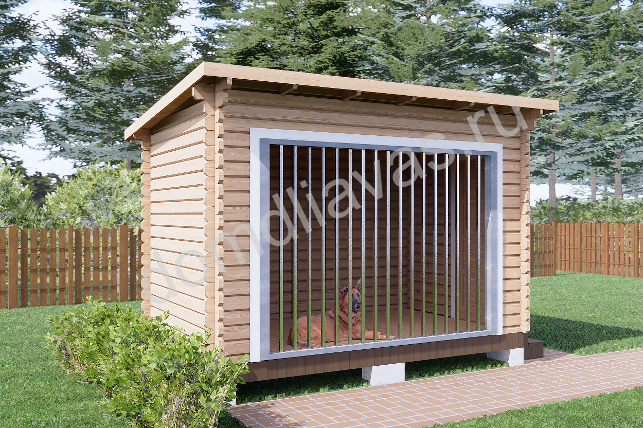 Вольер для собак 4,0х2,5 Вульф