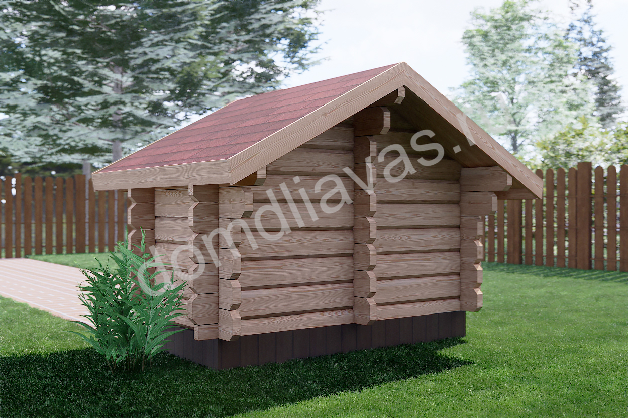 Будка для собак 1,0х1,9 Песофорт