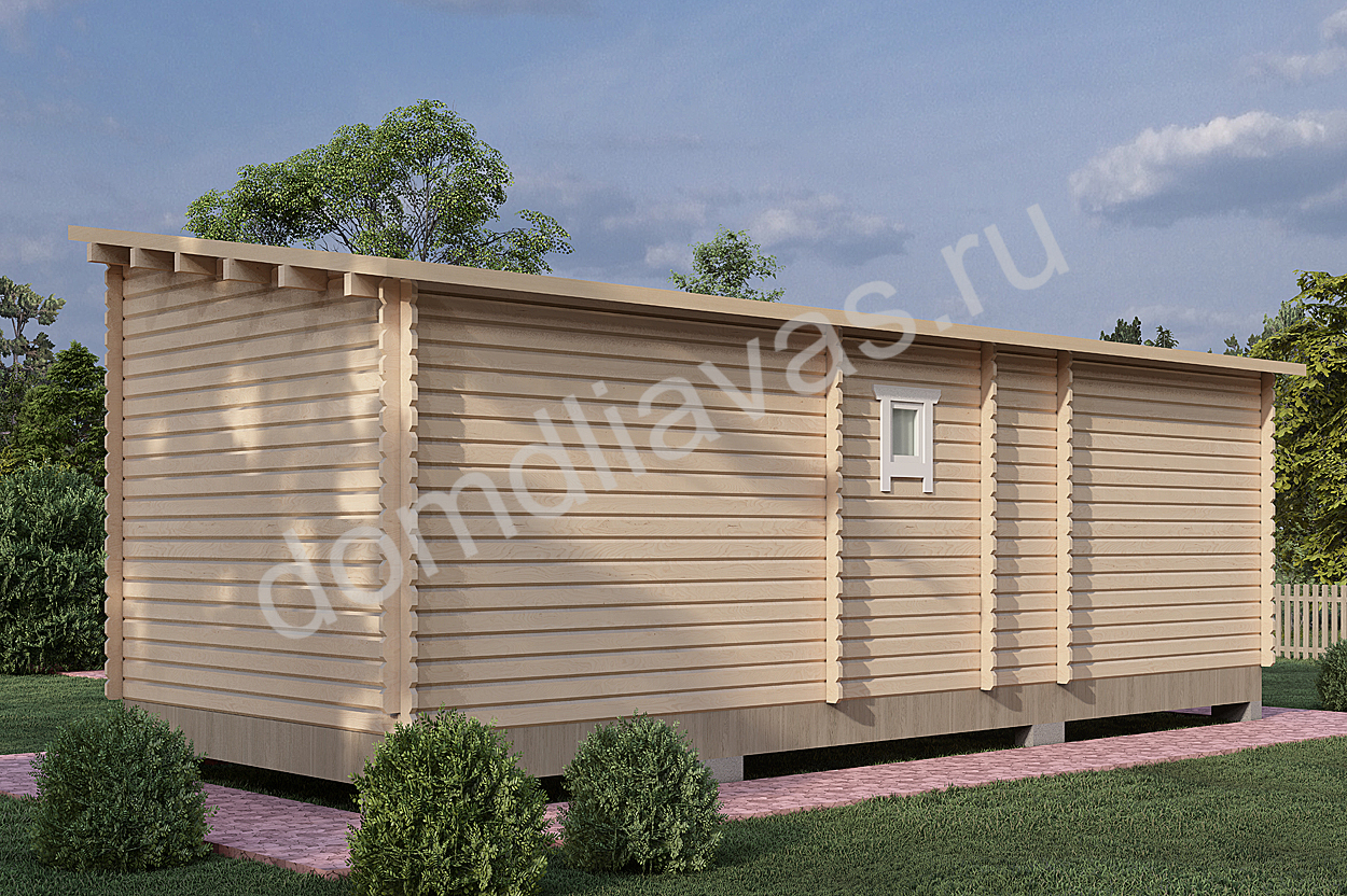 Хозблок мастерская Мастер 10,0х4,3 - Стеновой комплект