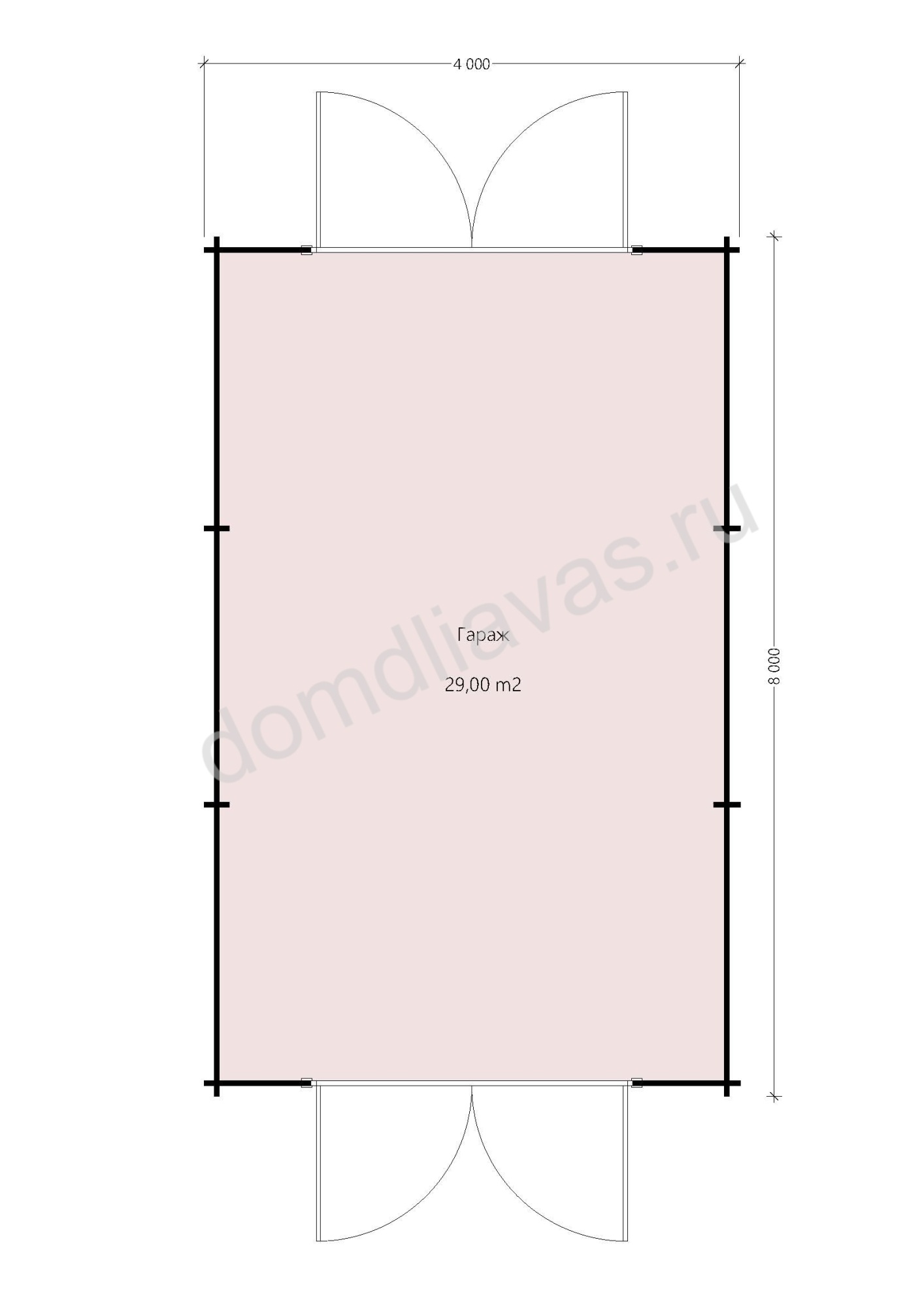 Элинг 4,0х8,0 Причал