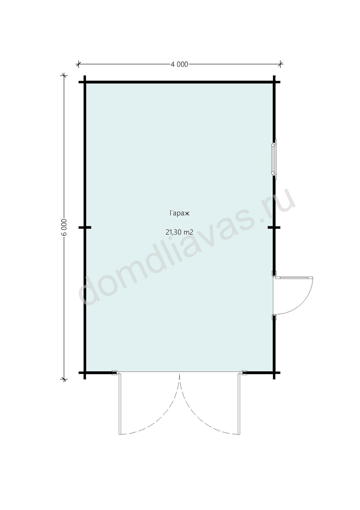 Гараж 6,0х4,0 Классик